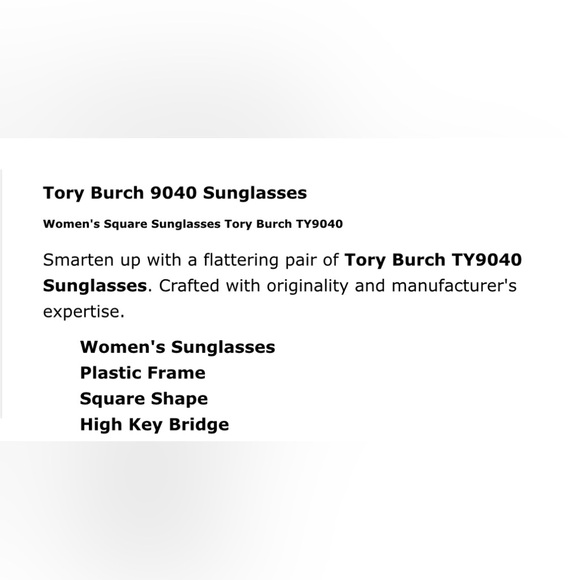 Tory Burch Tortoise Sunglasses with case and drawstring pouch - Picture 8 of 9